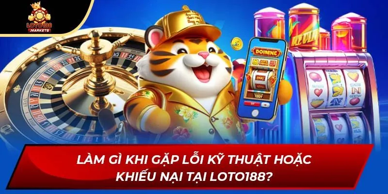 Làm gì khi gặp lỗi kỹ thuật hoặc khiếu nại tại Loto188? Làm gì khi gặp lỗi kỹ thuật hoặc khiếu nại tại Loto188?
