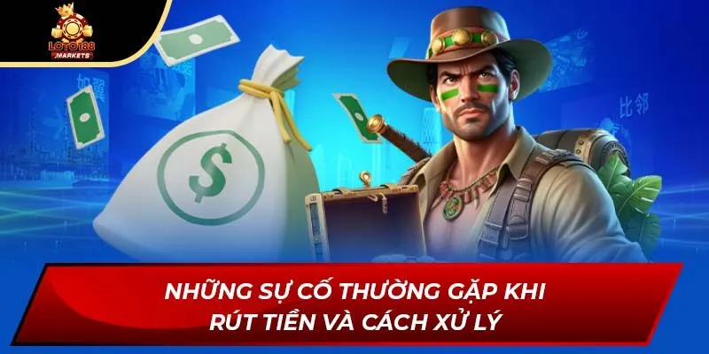 Những sự cố thường gặp khi rút tiền và cách xử lý Những sự cố thường gặp khi rút tiền và cách xử lý