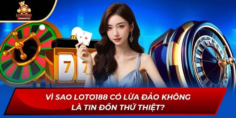 Vì sao Loto188 có lừa đảo không là tin đồn thứ thiệt?